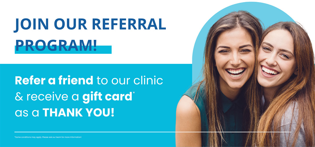 Riverbend Dental website section referral 1