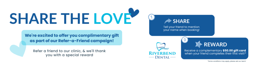 Riverbend Dental referral web banner